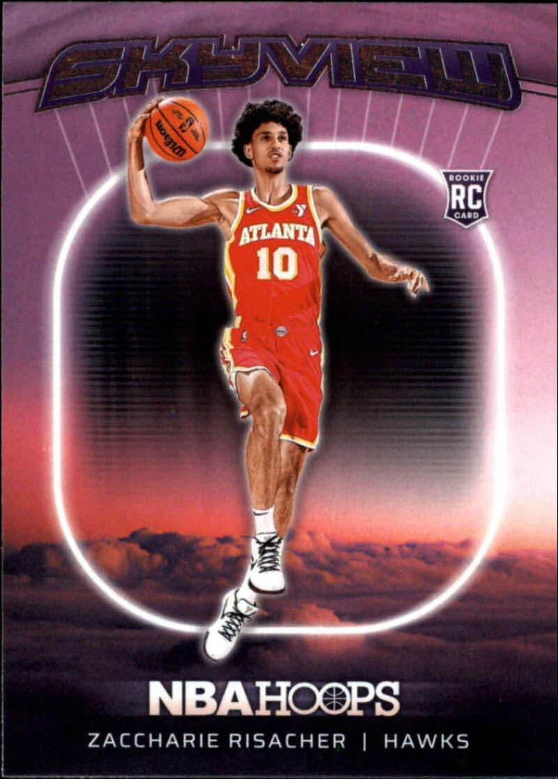 Amazon.com: 2024-25 NBA Hoops Skyview #23 Zaccharie Risacher